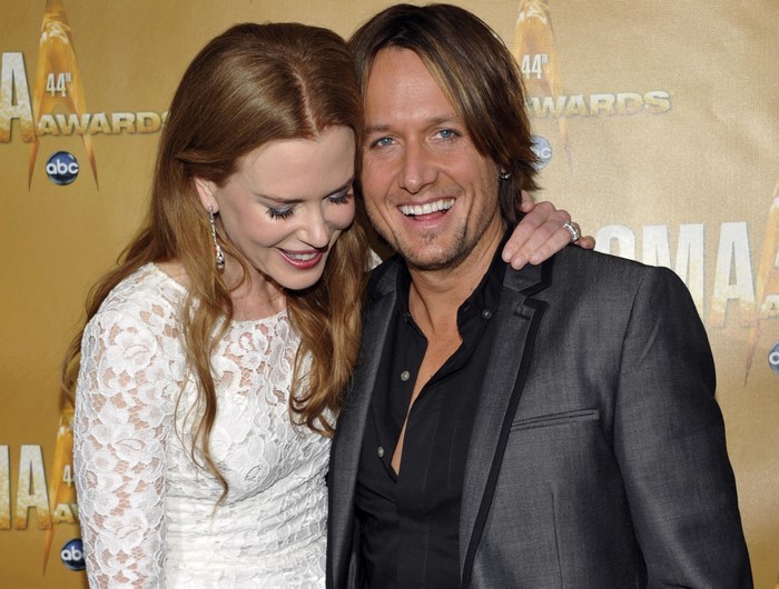 Nicole Kidman and Keith Urban at CMA Awards