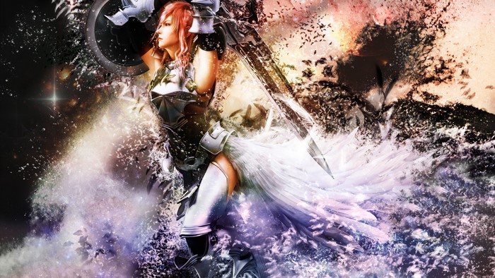 Lightning from Final Fantasy XIII