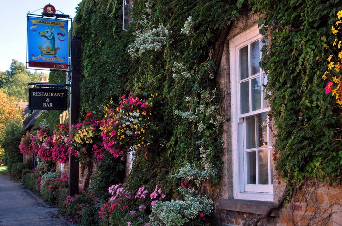 The Charles Wells Pub in the United Kingdom