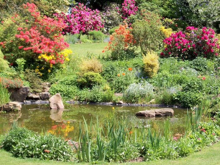 Beech Court Gardens, Challock, Kent UK