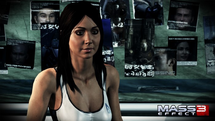 Female character from Mass Effect 3
