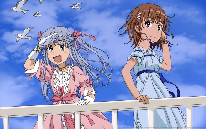 Misaka Mikoto and Shirai Kuroko from To Aru Majutsu no Index