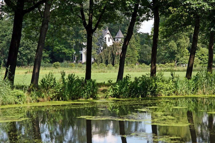 House in Netherlands by a lake