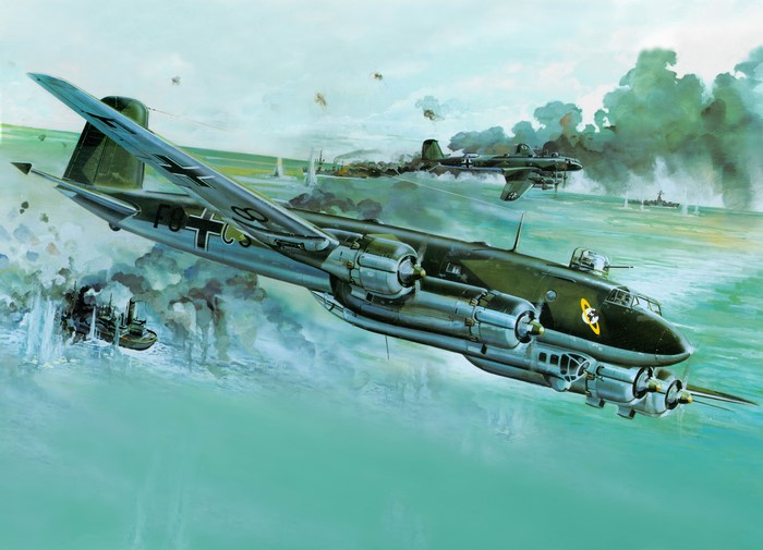 Focke-Wulf Fw 200 Condor bombing raid