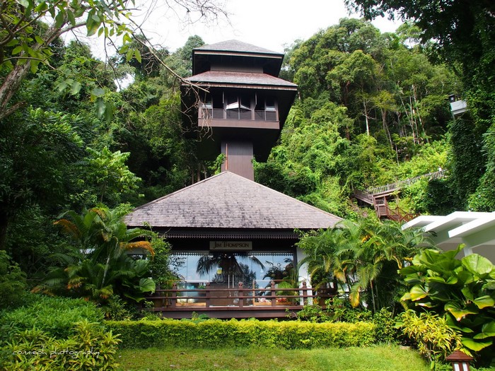 Jim Thompson House on a Hillside in Malaysia