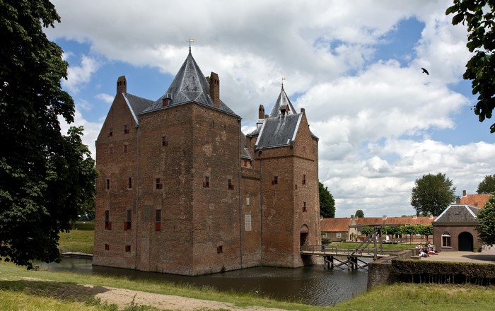 Castle Loevestein in the Netherlands