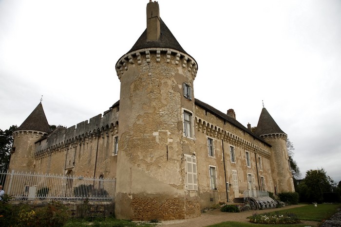 Château de Rully, a medieval castle in France