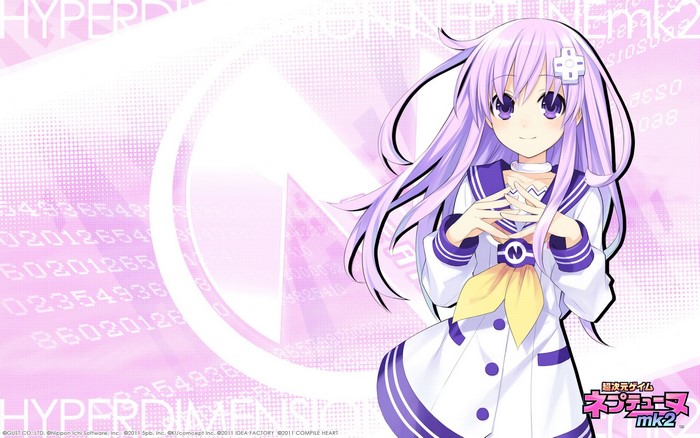 Nepgear from Hyperdimension Neptunia Mk2