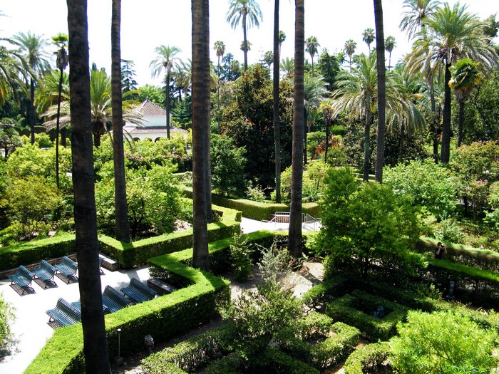 Alcázar of Seville gardens