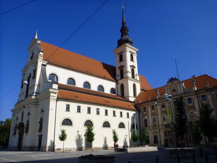 Church and buildings in Czech Republic