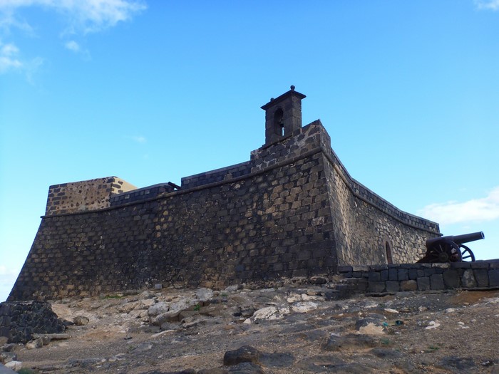 Castillo de San Jose fortress in Arrecife, Spain