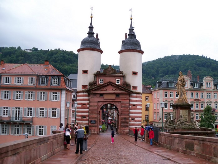 Heidelberg Old Bridge Gate and Towers, Germany