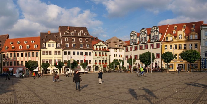 Marktplatz in Naumburg, Germany