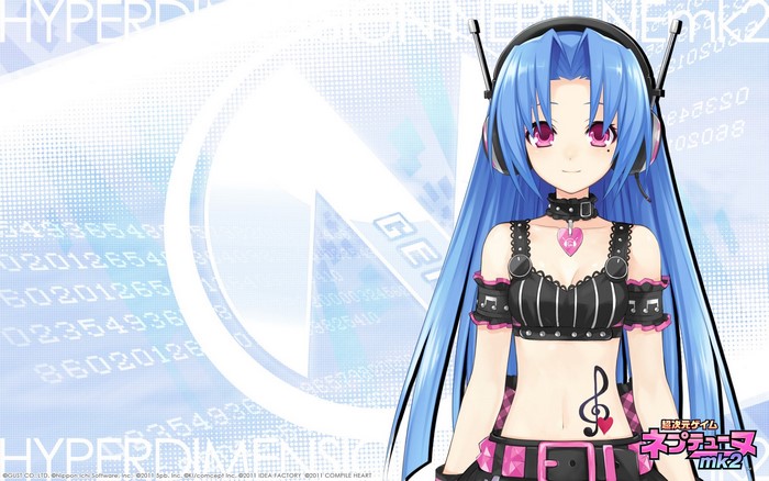 IF Nepgear from Hyperdimension Neptunia mk2