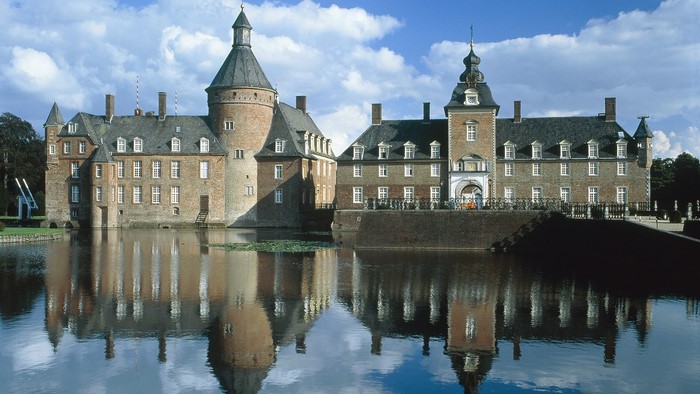 Anholt Castle in Isselburg, Germany