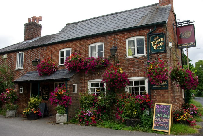 The French Horn pub in Wadworth, United Kingdom