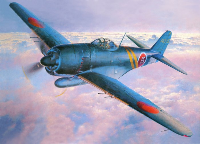 Kawanishi N1K2-J Shiden Kai fighter plane
