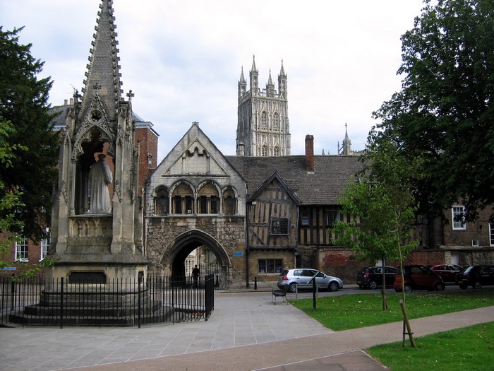 Gloucester Cathedral and St. Mary's Gate