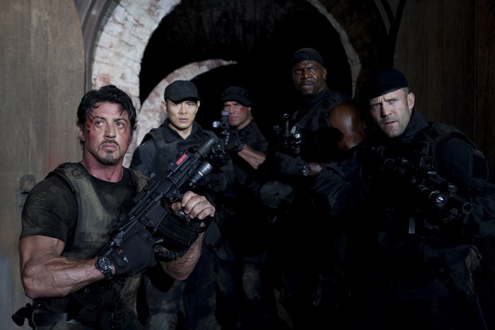The Expendables: Sylvester Stallone and team