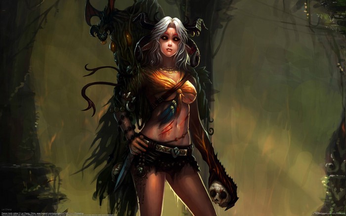 Demon bomb robber by Le Chang