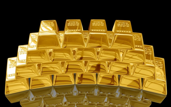 Stack of Gold Ingots