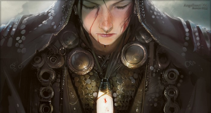 Angelheart Vial from Magic: The Gathering