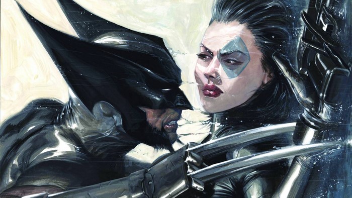 Wolverine and Domino from Marvel Comics