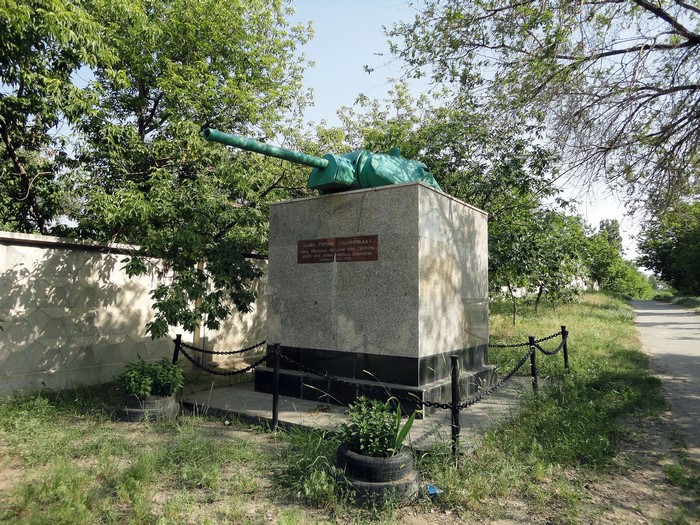 Tank monument in Volgograd
