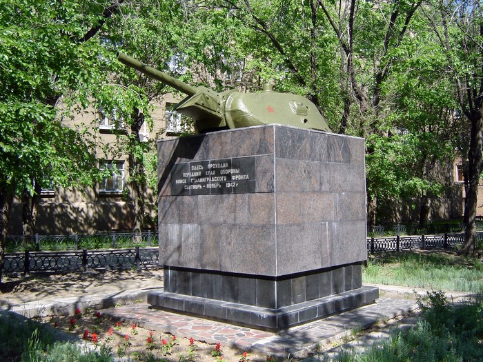 Tank Monument in Volgograd