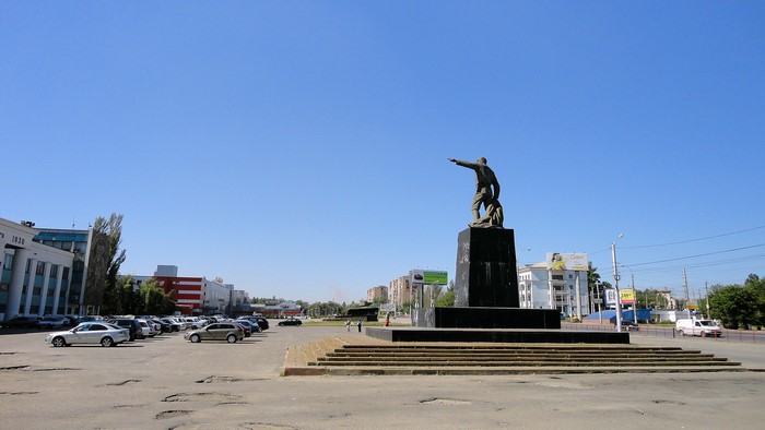 Monument in Volgograd, Russia