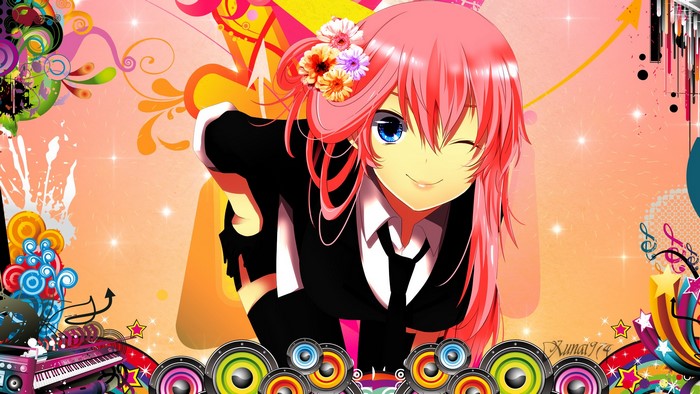 Hatsune Miku from Vocaloid