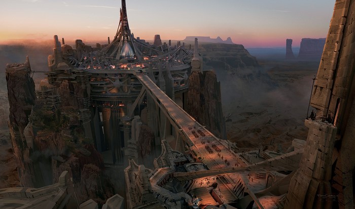 4K John Carter Cityscape