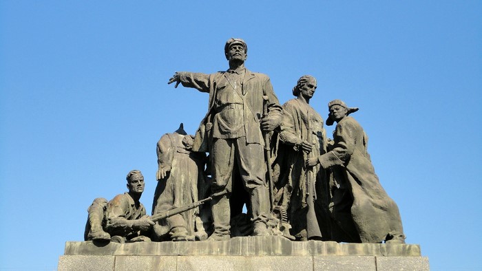 Monument to the Heroes of the Civil War in Volgograd