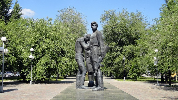 Monument to Soldiers in Volgograd