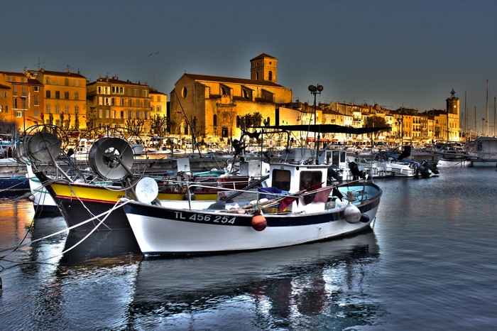 Fishing boats in La Ciotat, France