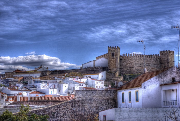 4K Castelo Campo Maior Portugal