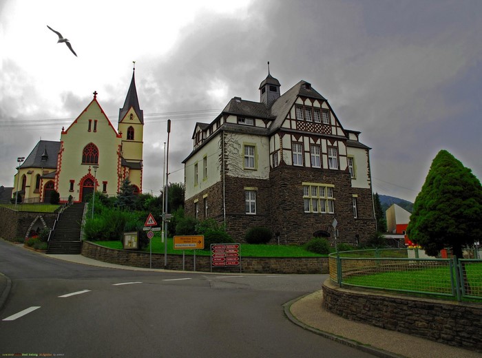 Church and building in Germany