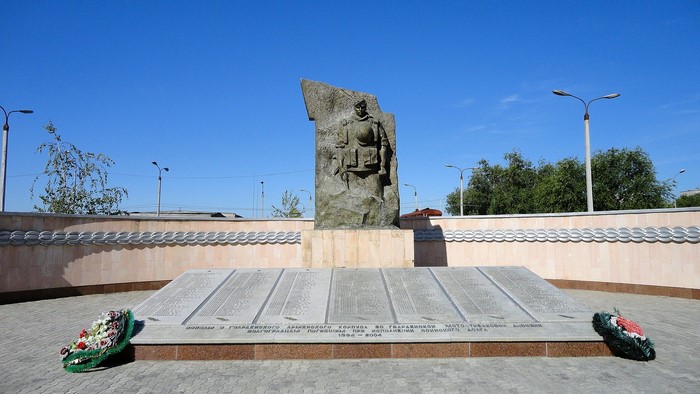 Monument to Soldiers in Volgograd