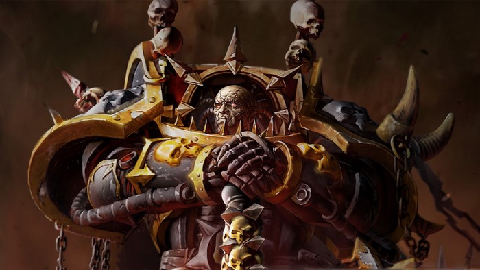 Chaos Space Marine from Warhammer 40000