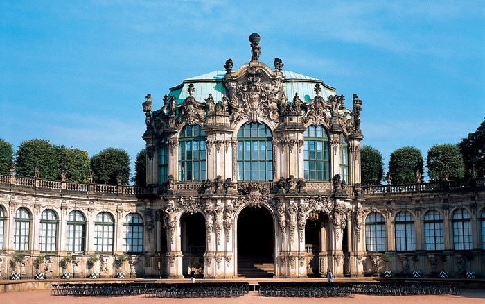 Zwinger Palace in Dresden, Germany