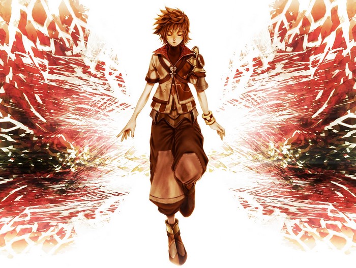 Sora from Kingdom Hearts Birth by Sleep