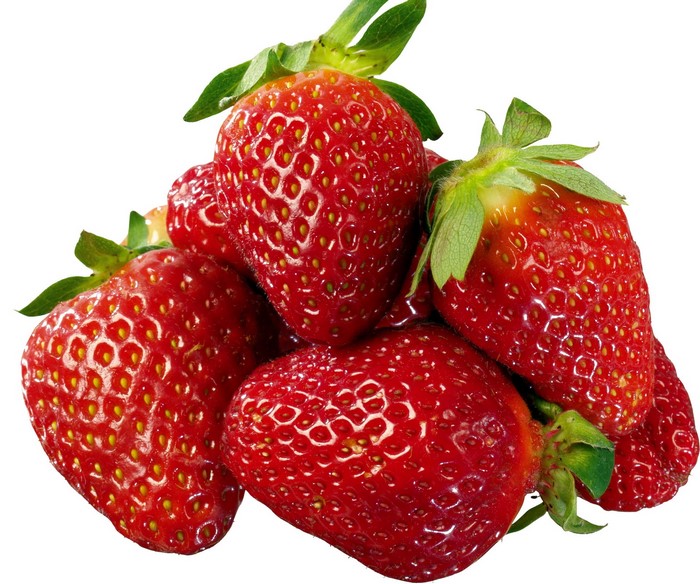 Pile of Fresh Strawberries
