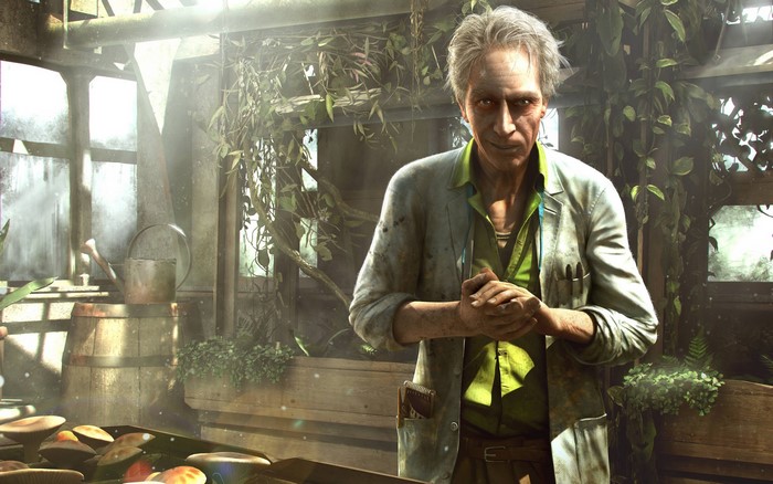 Man in greenhouse from Far Cry