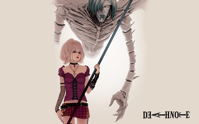 Misa Amane and Rem from Death Note