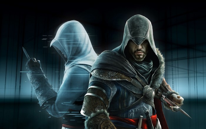 Ezio Auditore and Altair from Assassin's Creed