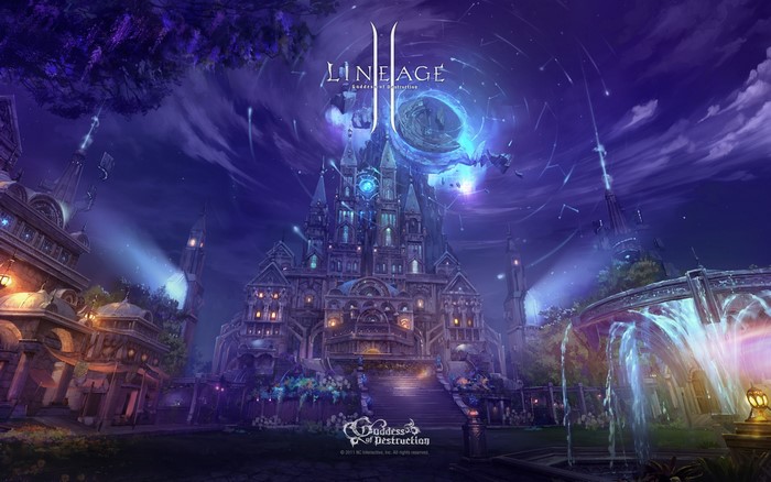 Lineage II Goddess of Destruction castle