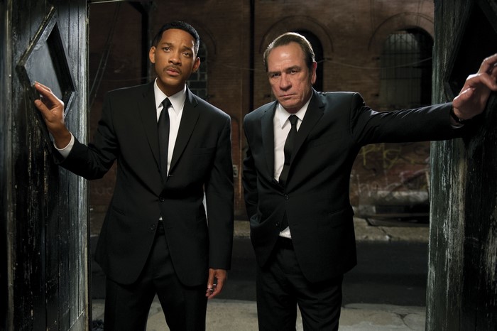 Agent J and Agent K from Men in Black 3