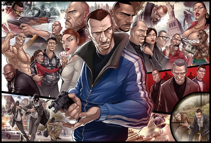 Characters from Grand Theft Auto IV
