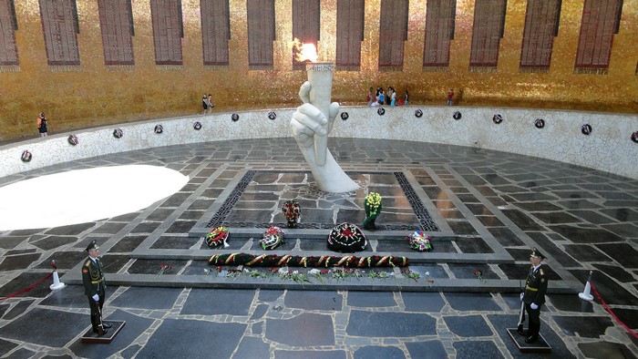 Eternal Flame Monument in Volgograd