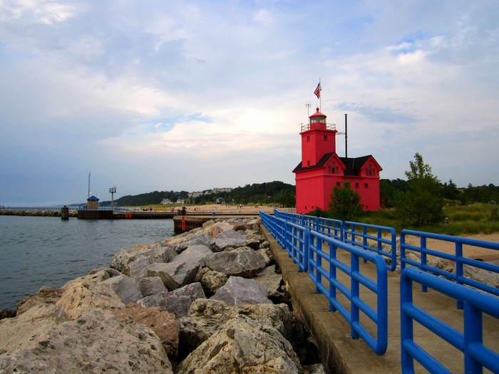 Holland Harbor Lighthouse, Holland, Michigan